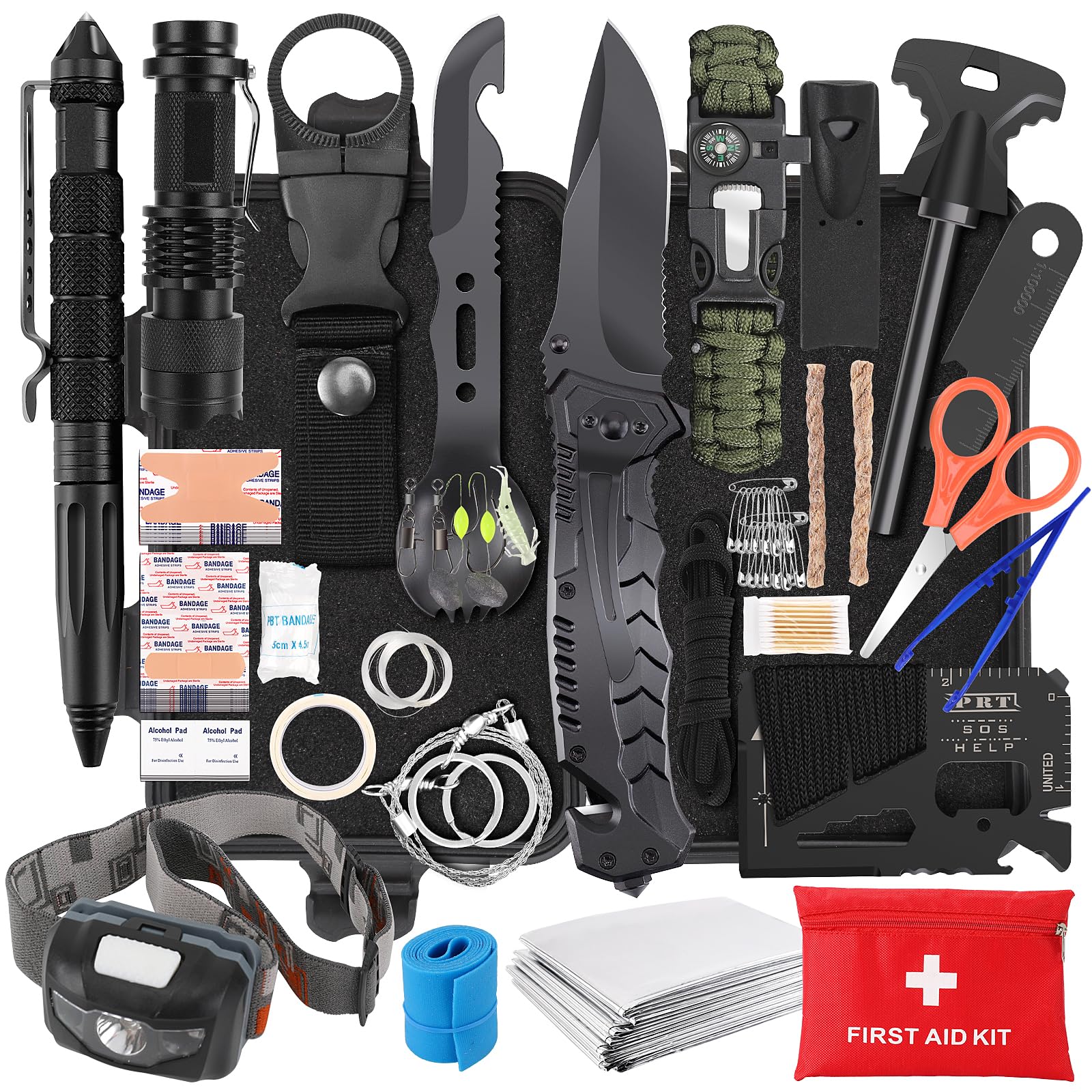 Amazon.com: PIXATO Survival Kits, Survival Gear and Equipment 116